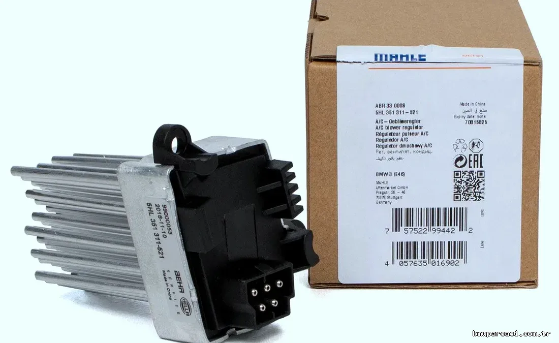BEHR-MAHLE ABR55000S | Range Rover Vogue Klima Şalter Tarağı BMW E39/E46/E53/E83 - MAHLE - MAH.ABR55000S ,2