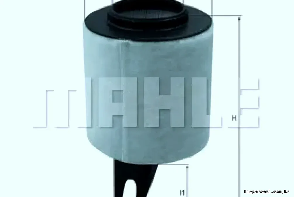 HAVA FILTRESI BMW E87 07>11 E90 07>11 - Mahle - MAHLE LX1650