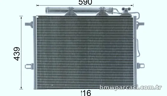 MAHLE AC318000P Klima Radyatörü - MAHLE - AC318000P