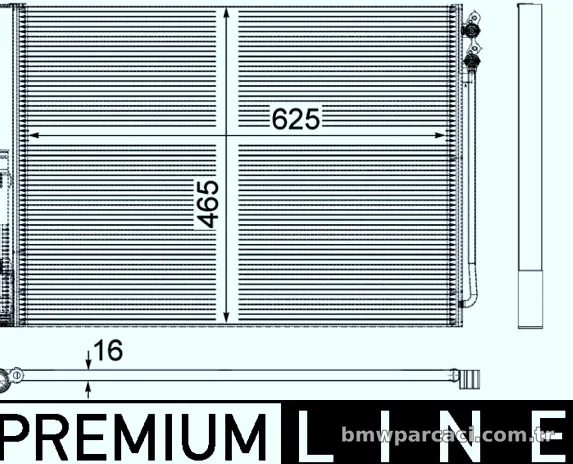 MAHLE AC567000P Klima Radyatörü - MAHLE - AC567000P