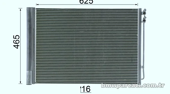 MAHLE AC567000P Klima Radyatörü - MAHLE - AC567000P