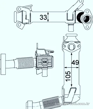 MAHLE CE21000P Egr Valfi - MAHLE - CE21000P