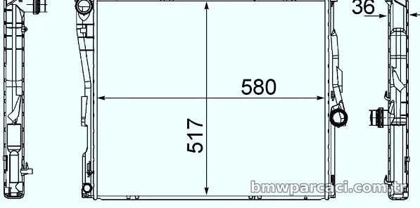 MAHLE CR1393000S Su Radyatörü - MAHLE - CR1393000S