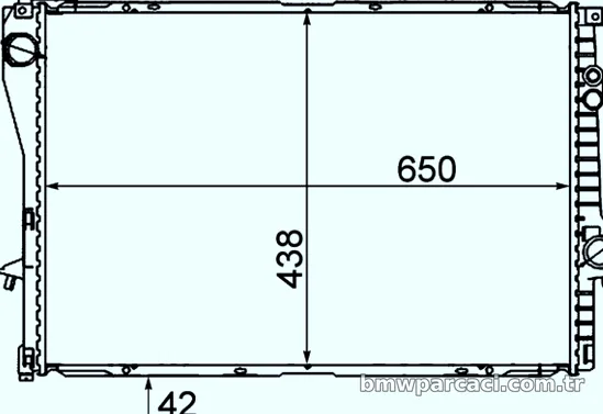 MAHLE CR281000P Su Radyatörü - MAHLE - CR281000P