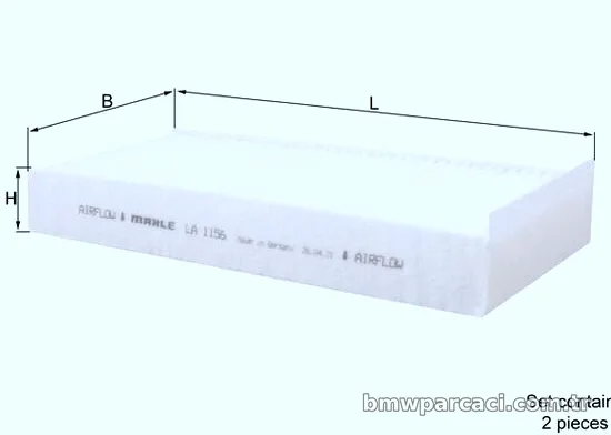 MAHLE LA1156S Polen Filtresi - MAHLE - LA1156S
