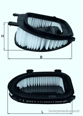 MAHLE LX3541 Hava Filtresi - MAHLE - LX3541