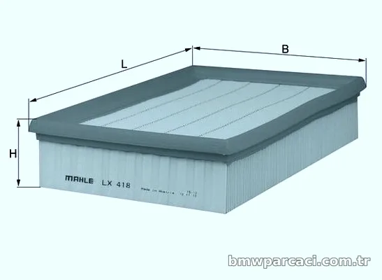 MAHLE LX418 Hava Filtresi - MAHLE - LX418