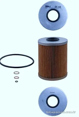 MAHLE OX68D Yağ Filtresi - MAHLE - OX68D