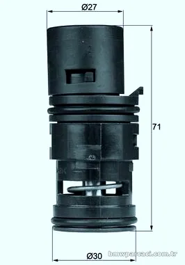 MAHLE TO780 Termostat - MAHLE - TO780