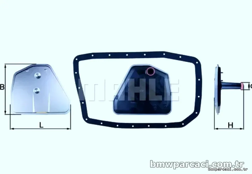 SANZIMAN FILTRESI BMW E53 E65 6HP26 6HP32 - Mahle - MAHLE HX162D