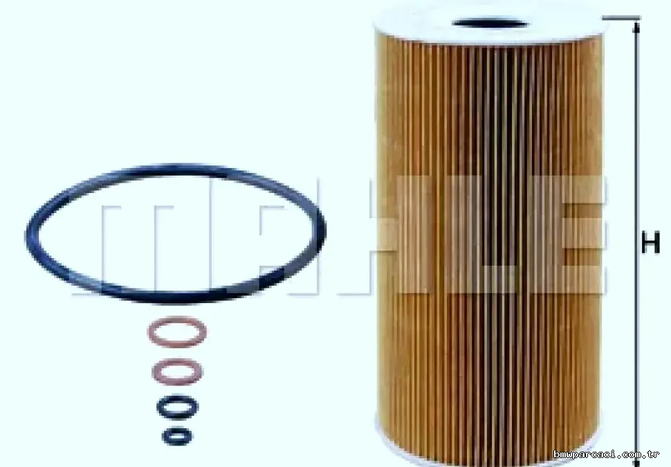 YAG FILTRESI BMW E36 E39 LAND ROVER RANGE II - Mahle - MAHLE OX126D