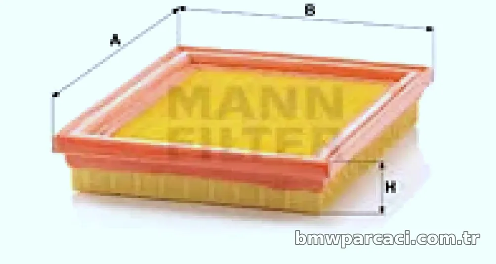 HAVA FILTRESI MINI COOPER ONE R50 R52 R53 01>07 - Mann Filter - MANN C2237