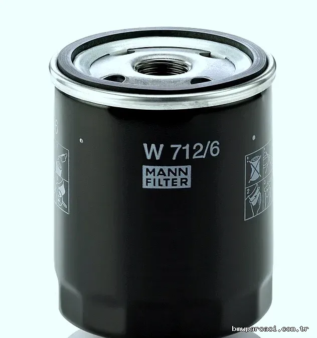 MANN FILTER W7126 Yağ Filtresi - MANN FILTER - W7126