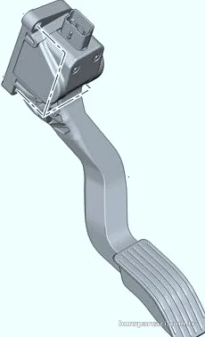 ORJINAL Gaz Pedal 1601AW - ORJINAL