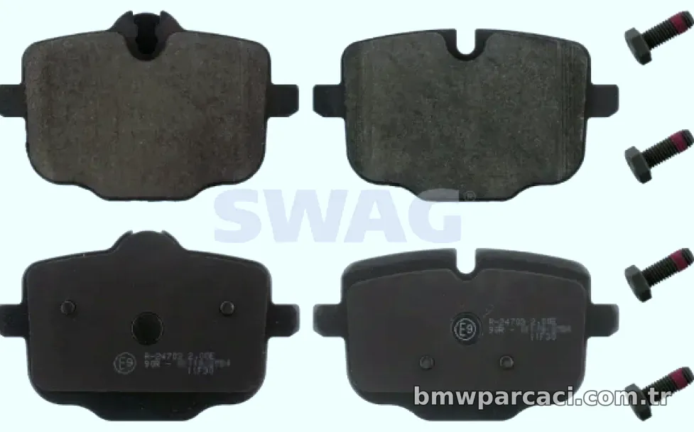 ARKA FREN BALATASI BMW F10 F11 N53 N57 - Swag - SWAG 20916812