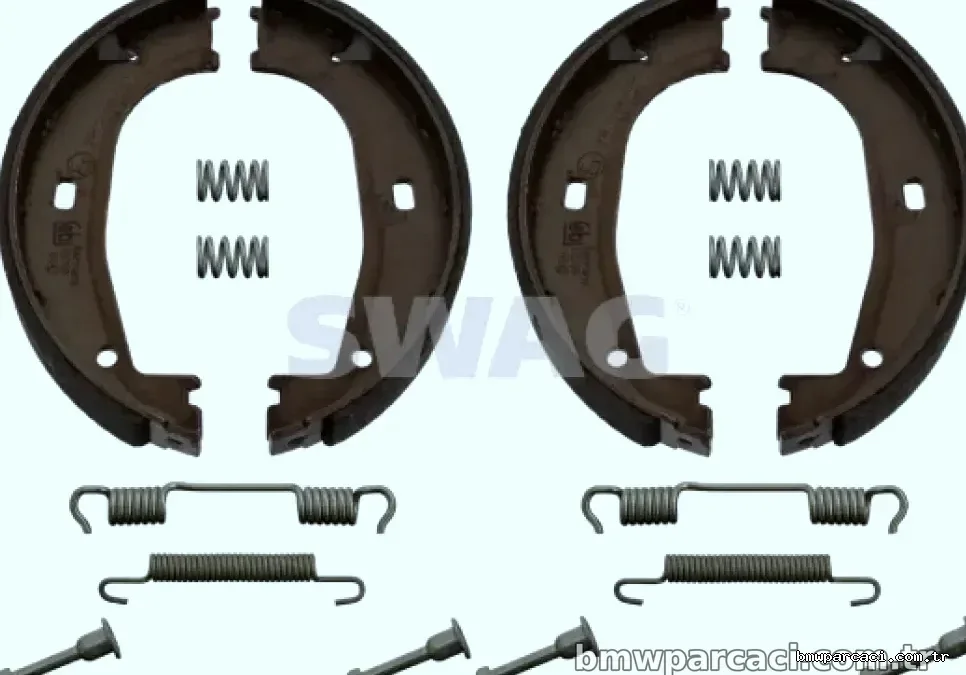 EL FREN PABUC BALATA BMW E36 Z3 YAYLI SET - Swag - SWAG 20931045