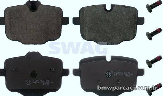 SWAG 20916812 Fren Disk Balata - SWAG - 20916812