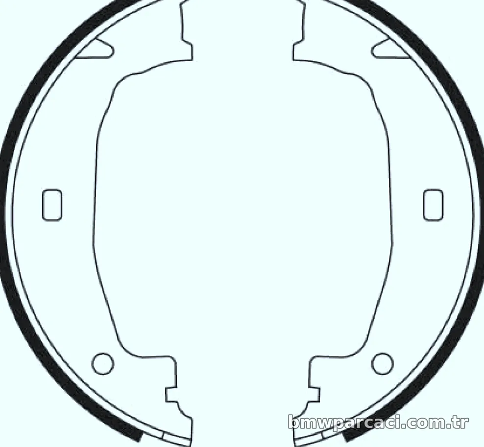EL FREN BALATASI BMW F20 F21 E81 E87 E88 E82 F22 F23 F87 E46 - TRW - TRW GS8432