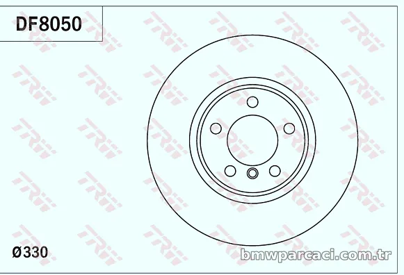 TRW DF8050 Fren Disk Ayna - TRW - DF8050