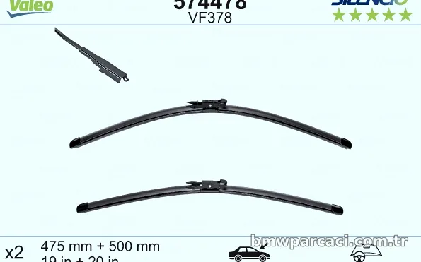 VALEO 574478 Silecek Süpürgesi - VALEO - 574478
