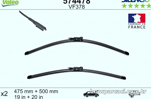 VALEO 574478 Silecek Süpürgesi - VALEO - 574478
