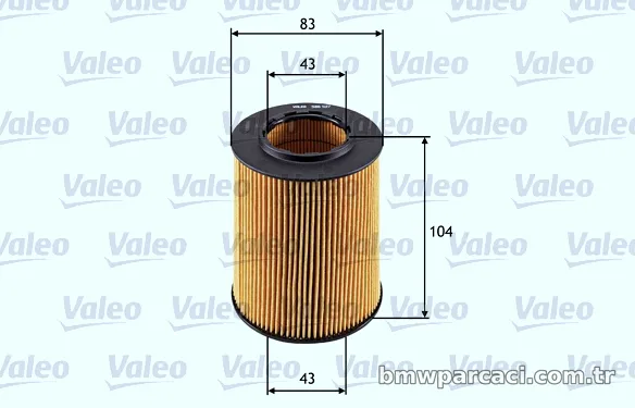 VALEO 586527 Yağ Filtresi - VALEO - 586527