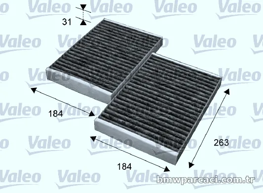 VALEO 715643 Polen Filtresi - VALEO - 715643