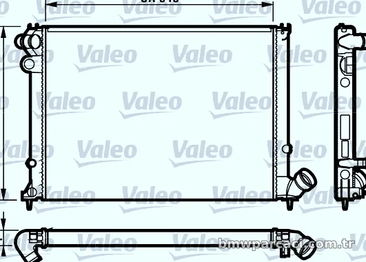 VALEO 731384 Su Radyatörü - VALEO - 731384