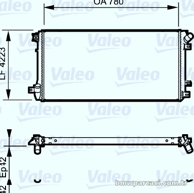 VALEO 735112 Su Radyatörü - VALEO - 735112