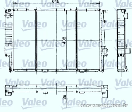 VALEO 819418 Su Radyatörü - VALEO - 819418
